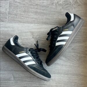 Adidas Samba OG Sneakers Women’s Size 7.5 / Men’s 6 Black and White